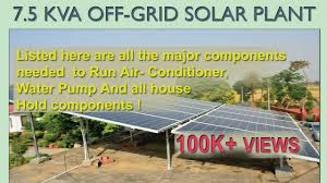 These panel solar air conditioner are available in various models and types to suit your needs. How Many Solar Panels Needed To Run 2 Ac And Full Home Load Diy Solar Power Plant Youtube