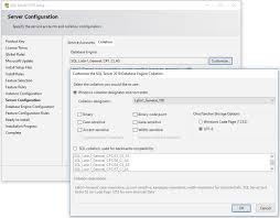 installing and configuring sql server