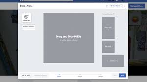 create a custom facebook profile frame