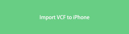 import vcf to iphone with the most