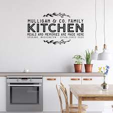 Personalized Kitchen Sign Kitchen Wall