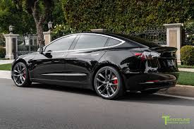 The tesla model 3 is a fully electric sedan that comes in three primary trim levels: Tesla Model 3 Carbon Fiber Sport Trunk Wing Spoiler Tesla Model Tesla Carbon Fiber