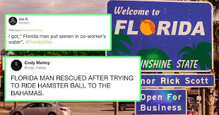 Oh florida man, what have you done this time?. Introducing The Florida Man Birthday Meme And The Wildest Examples Yet Uk