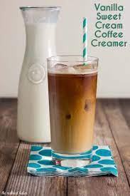 vanilla sweet cream coffee creamer by