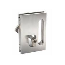 stainless steel sliding glass door lock