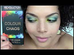 review paleta colour chaos makeup