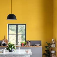 decorating with yellow paint