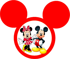 minnie and mickey in red free