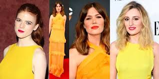 how to do makeup with yellow dress