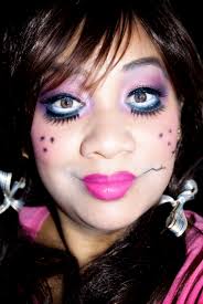 halloween tutorial creepy doll makeup