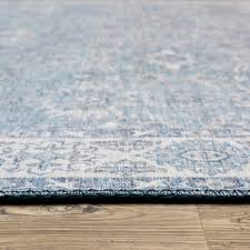 oriental weavers myers park myp04 blue ivory 5 x 7 area rug