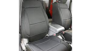 Neoprene Front Seat Covers Black 07