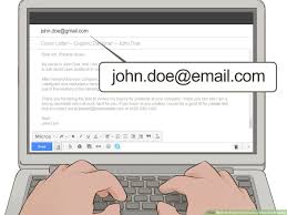 Provide your email address or other contact information and tell them that you'll reach out in a week if you don't hear back. How To Email Your Cover Letter And Resume 9 Steps With Pictures