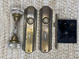 Antique Interior Mortise Lock Glass