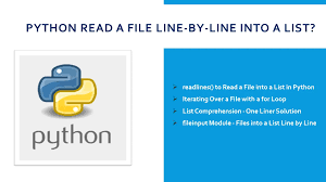 python read a file line by line into a