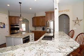 Delicatus cream is a great choice for farmhouse designed homes. Using Granite As Your Kitchen Countertops Arch City Granite Marble