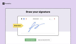 create a transpa signature