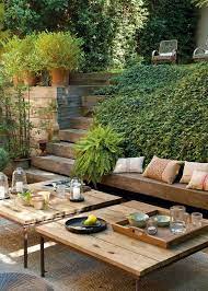 Patio Garden Design Backyard Seating