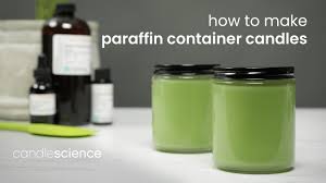 how to make simple paraffin candles