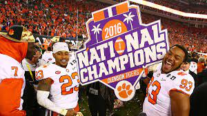 clemson joins the elite by knocking off