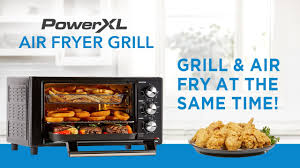 grill air fry at the same time with