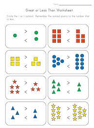 Anxiety worksheets for kids collection. Help Children Learn The Concepts Of Greater Than And Less Than With This Collection Of Kindergarten Math Worksheets Kindergarten Math Free Kindergarten Math