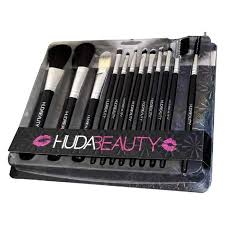 huda beauty dicop makeup brush kit set