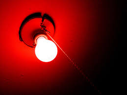 Instead Of A Black Light I Liked Putting A Red Light Bulb
