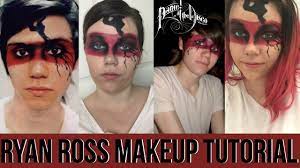 ryan ross makeup tutorial using all