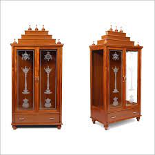 wooden pooja cabinet at best in