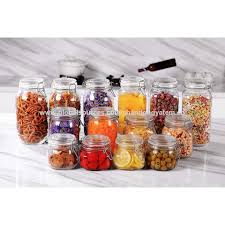 Food Storage Glass Jar Glass Jars