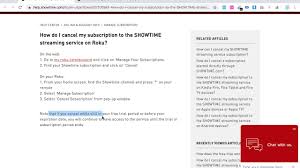 As a result you are no longer able to redeem your wwe network gift card for a subscription. How To Cancel Showtime Subscription On Roku Youtube