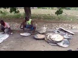 haiti metal art making recycled steel