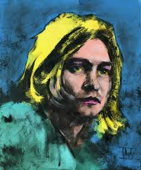 Beautiful color photos of nirvana onstage authentic backstage pass engraved nameplate beautifully framed piece measuring. Kurt Cobain Other Painting Type By Jaroslaw Glod Absolutearts Com