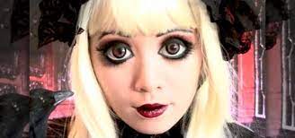 how to get a gothic doll makeup