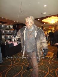 The steps are simple, start with a base jason voorhees set, add some murderous accessories and you will be one of the most popular. Scary Homemade Jason Voorhees Costume From Freddy Vs Jason