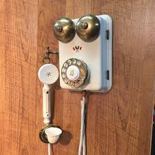 Antique L M Ericsson Telephone Beige