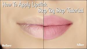 how to apply lipstick tutorial 5 easy