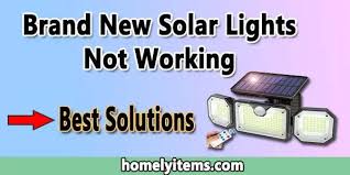 Brand New Solar Lights Not Working 10
