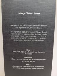 milagro tequila select barrel reserve