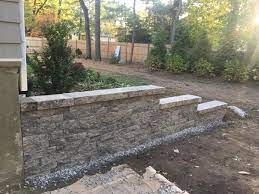 A Retaining Wall Built