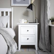 Open space at the bottom offers extra storage space and can. Karlstad Bedside Table In White Noa Nani