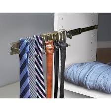 Sliding Tie And Belt Rack