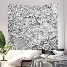 Aluminum Foil Wall Tapestry By Patterns