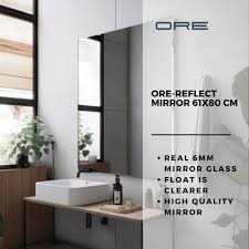Ore Reflect Mirror 61x80 Cm High