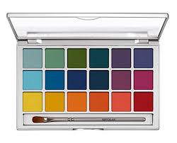 kryolan eye shadow palette 18