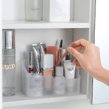 makeup storage organizer tray