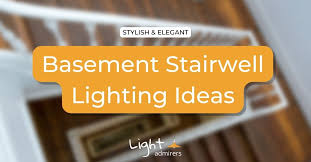 Basement Stairwell Lighting Ideas