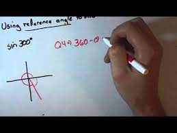 trig functions using reference angles