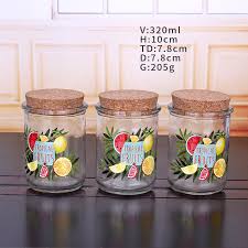 10oz 300ml Glass Candy Jar For Food